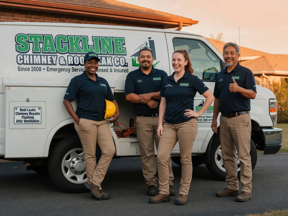Chimney flashing repair company in Plaucheville, LA